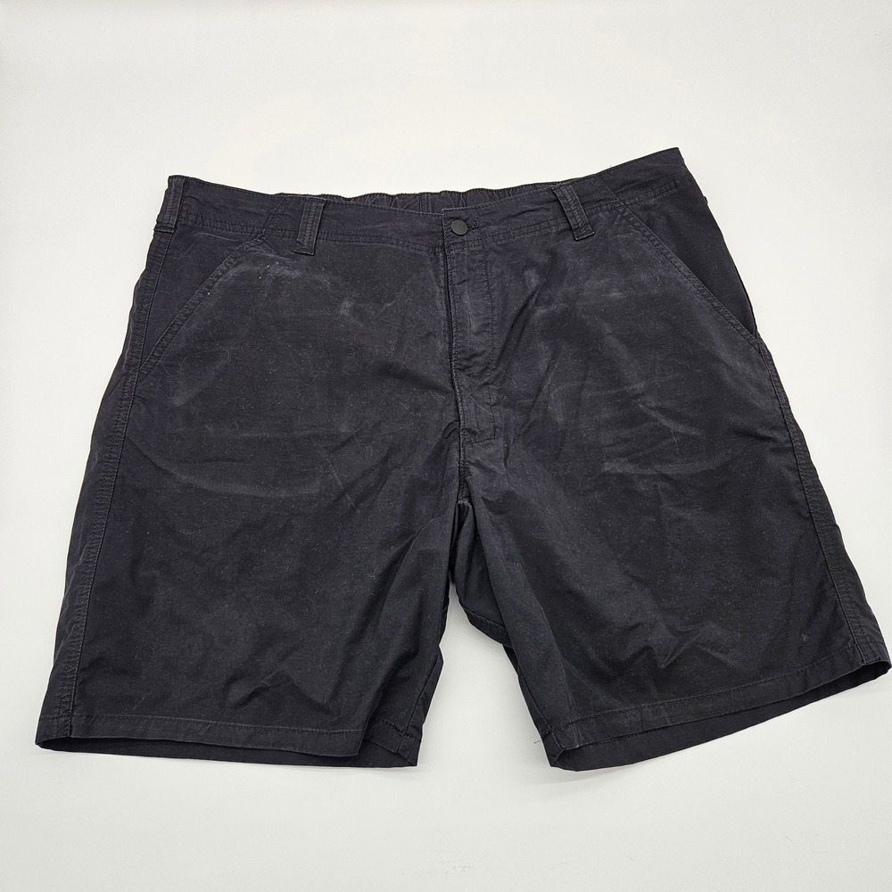 Wrangler Outdoor Mens Black Stretch Utility Shorts NW992CV Size 40